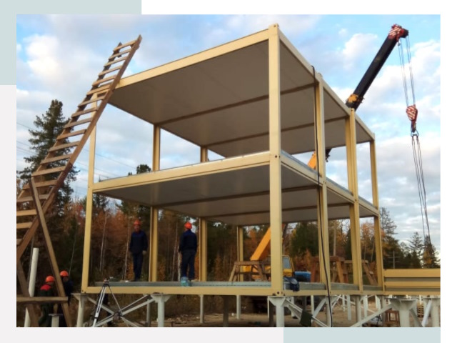 Строительство модульных здания Сердобск