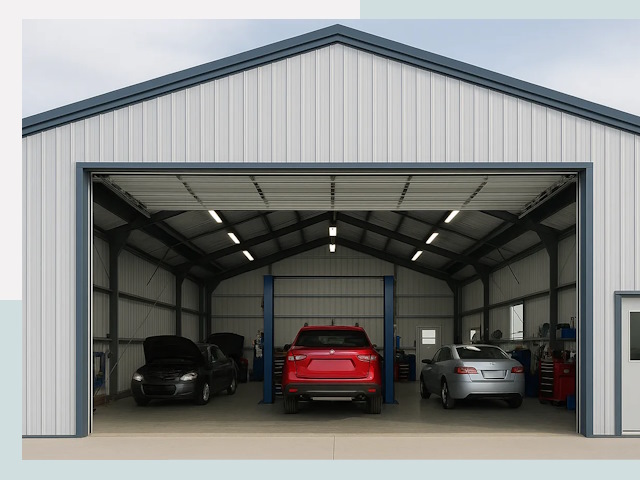 Ангары из сэндвич панелей от 607 руб. в Сердобск