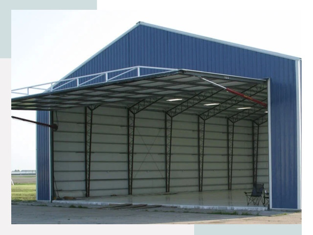 Прямо стенные ангары в Сердобске