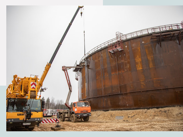 Монтаж резервуаров в Сердобске от 607 руб. за м³