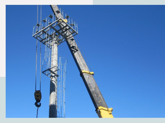 Монтаж осветительных мачт в Сердобск от 607 руб.