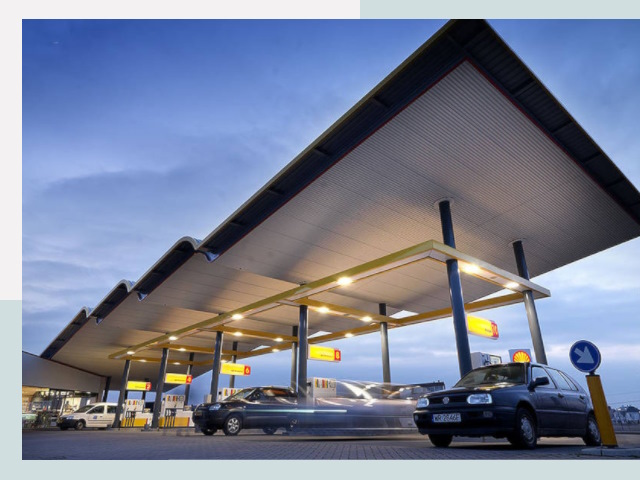 Навесы для АЗС в Сердобск от 607 руб. - Защита и комфорт