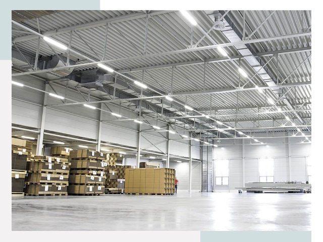 Освещение ангаров в Сердобске