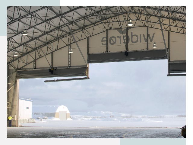 Ворота для ангаров в Сердобске