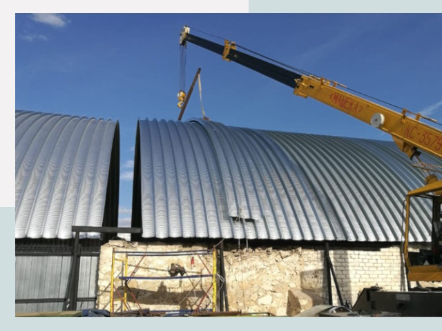 Реконструкция ангаров в Сердобске от 607 руб.