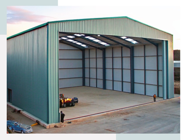 Строительство ангаров в Сердобске